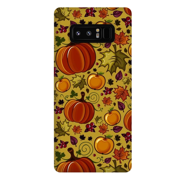 Galaxy Note 8 StrongFit Pumpkin, Autumn Rich Pumpkin by ArtsCase