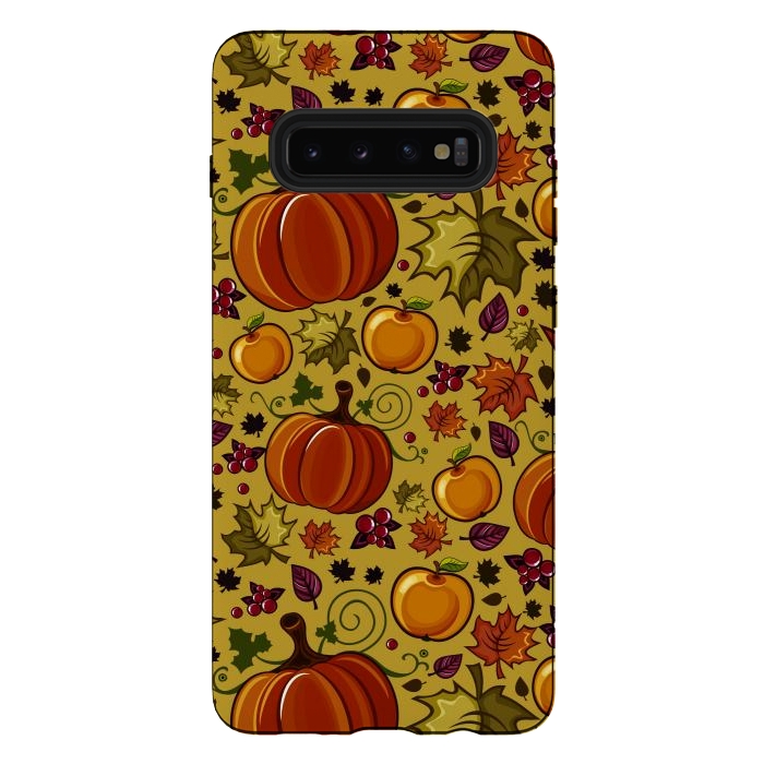 Galaxy S10 plus StrongFit Pumpkin, Autumn Rich Pumpkin by ArtsCase