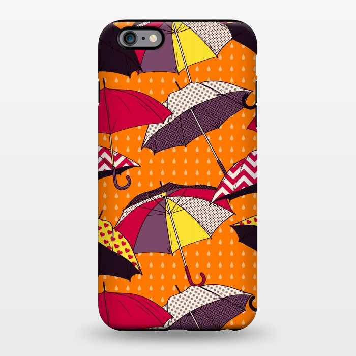 iPhone 6/6s plus StrongFit Beautiful Umbrellas For Autumn by ArtsCase