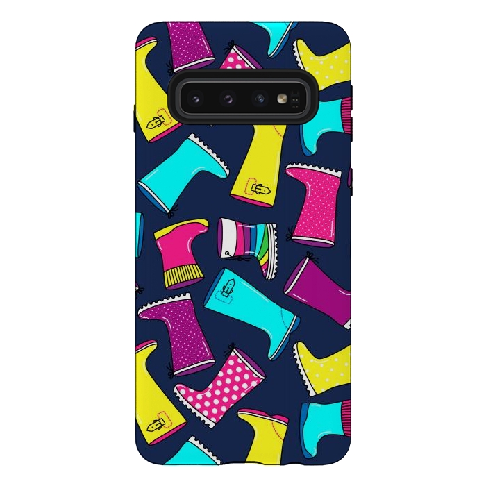 Galaxy S10 StrongFit Fashion Boots For Fall by ArtsCase