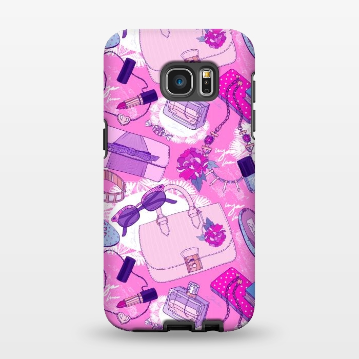 Galaxy S7 EDGE StrongFit Girls Accessories by ArtsCase