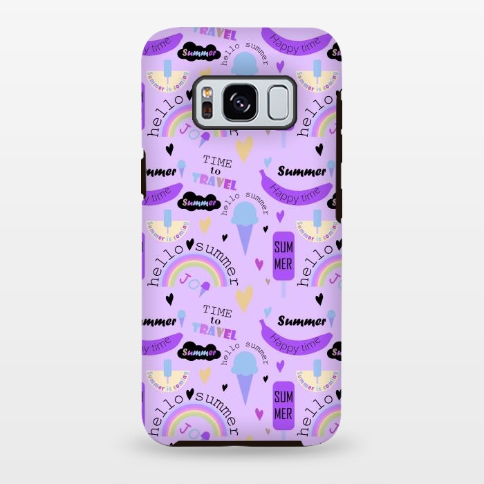 Galaxy S8 plus StrongFit In Summers With Ice Cream by ArtsCase