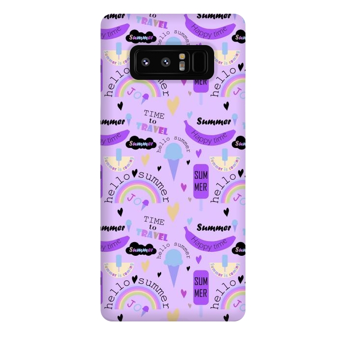 Galaxy Note 8 StrongFit In Summers With Ice Cream by ArtsCase