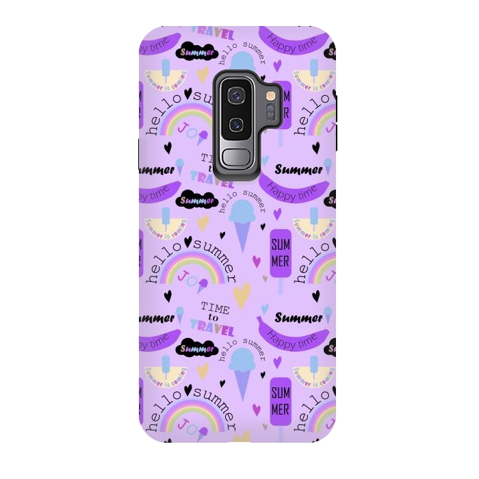 Galaxy S9 plus StrongFit In Summers With Ice Cream by ArtsCase