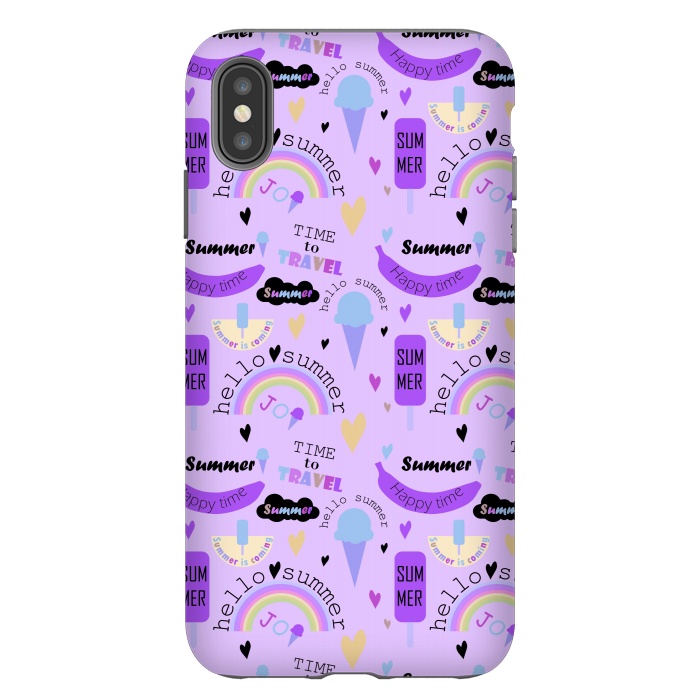 iPhone Xs Max StrongFit In Summers With Ice Cream by ArtsCase