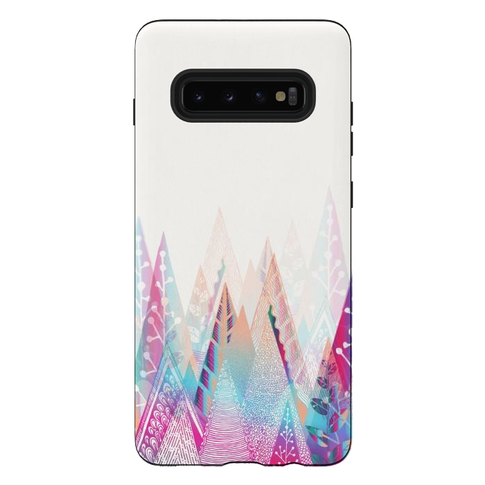 Galaxy S10 plus StrongFit World of color by Rose Halsey