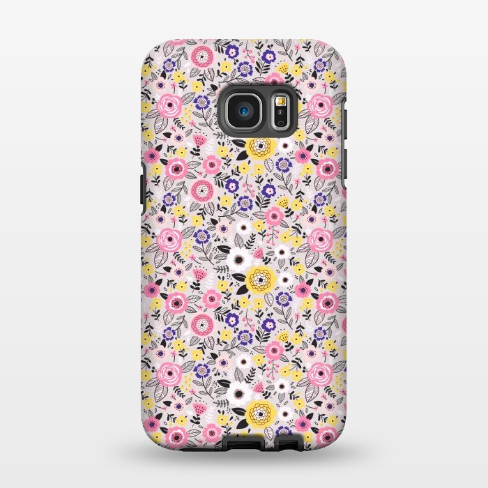 Galaxy S7 EDGE StrongFit Flower Cake by ArtsCase