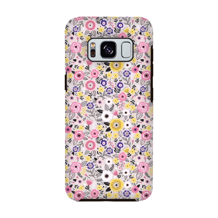 Galaxy S8 StrongFit Flower Cake by ArtsCase