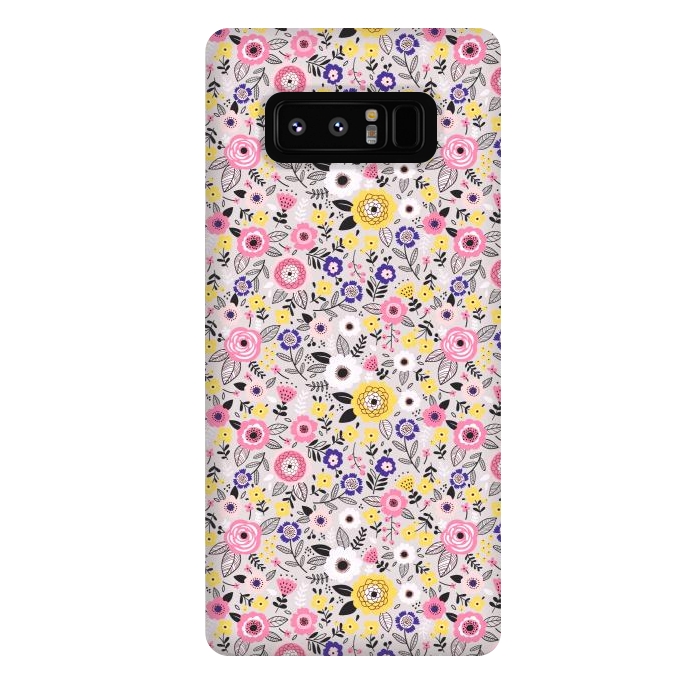 Galaxy Note 8 StrongFit Flower Cake by ArtsCase