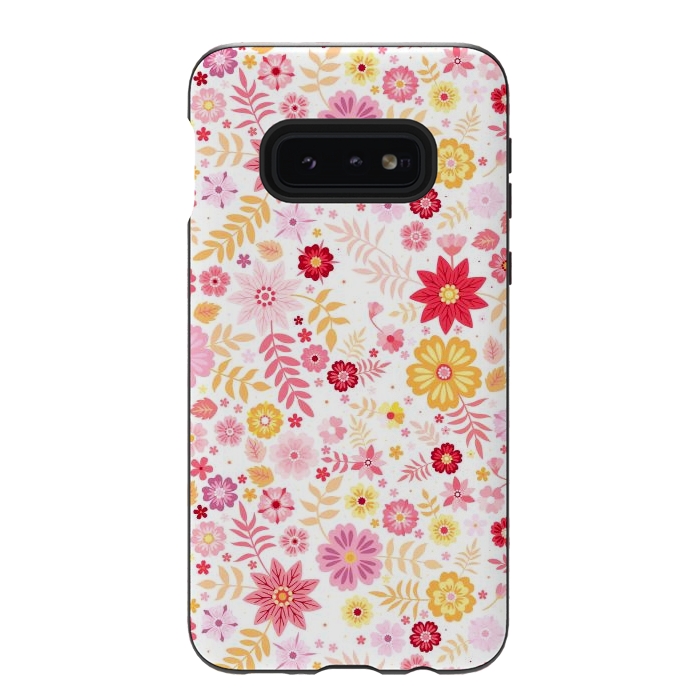 Galaxy S10e StrongFit Warm Colors For Summer by ArtsCase