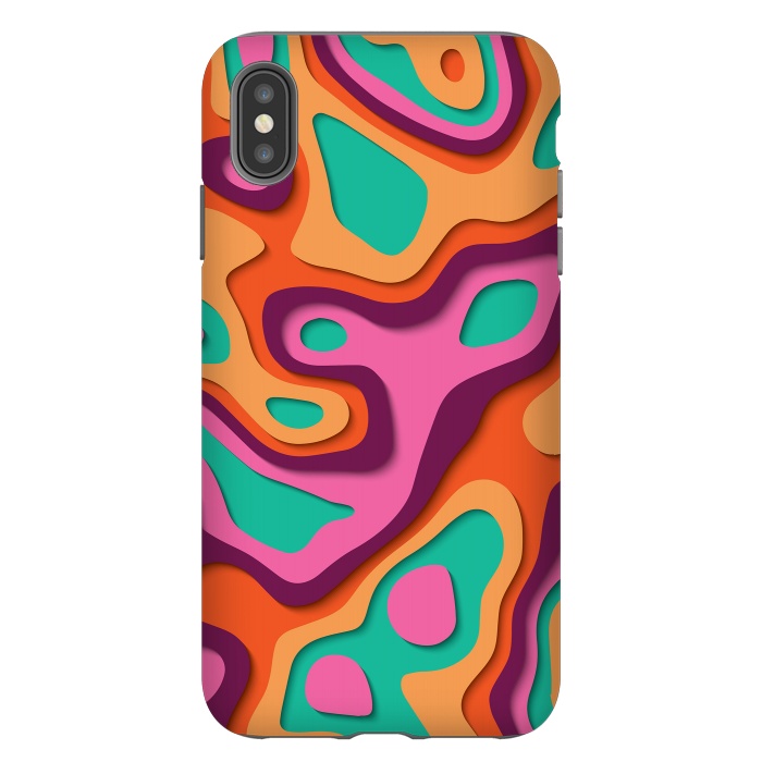 iPhone Xs Max StrongFit Paper Cutout 001 by Jelena Obradovic