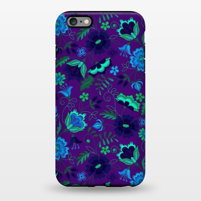 iPhone 6/6s plus StrongFit Thoughts In Purple And Blue by ArtsCase
