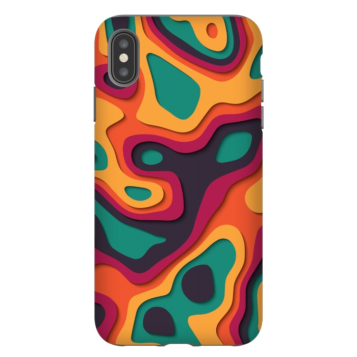iPhone Xs Max StrongFit Paper Cutout 002 by Jelena Obradovic