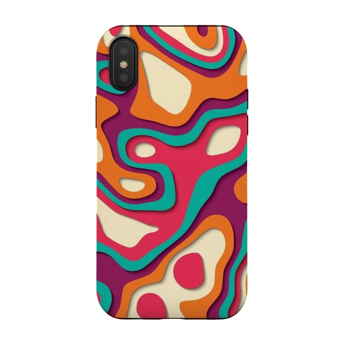 iPhone Xs / X StrongFit Paper Cutout 004 by Jelena Obradovic