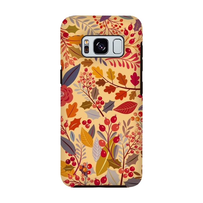 Galaxy S8 StrongFit Flowers With Its Autumn Touch by ArtsCase