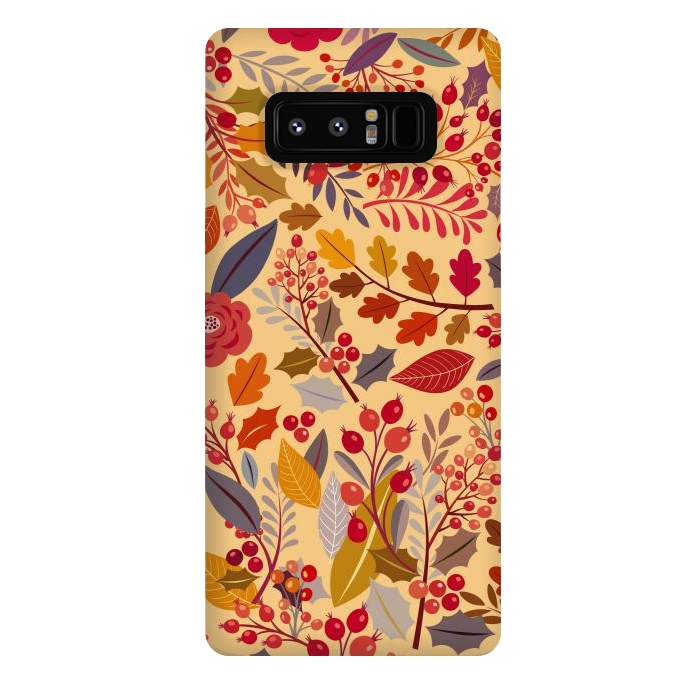 Galaxy Note 8 StrongFit Flowers With Its Autumn Touch by ArtsCase
