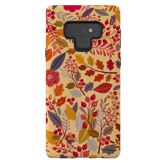 Galaxy Note 9 StrongFit Flowers With Its Autumn Touch by ArtsCase