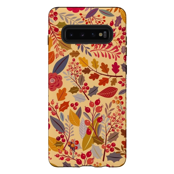 Galaxy S10 plus StrongFit Flowers With Its Autumn Touch by ArtsCase