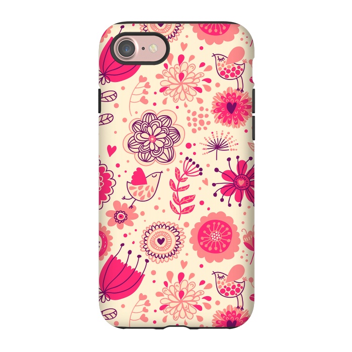 iPhone 7 StrongFit Romantic Flowers In Spring by ArtsCase