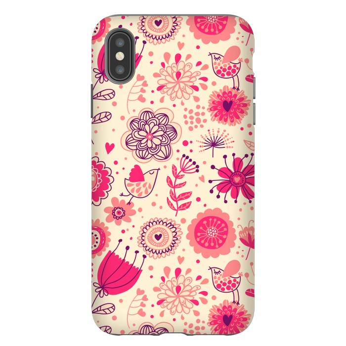 iPhone Xs Max StrongFit Romantic Flowers In Spring by ArtsCase