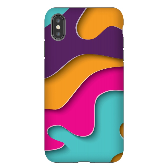 iPhone Xs Max StrongFit Paper Cutout 021 by Jelena Obradovic