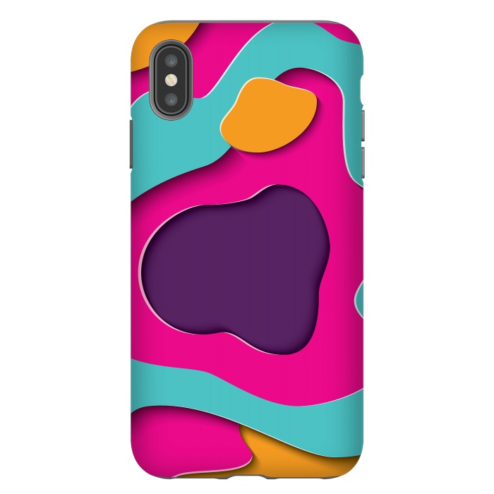 iPhone Xs Max StrongFit Paper Cutout 022 by Jelena Obradovic
