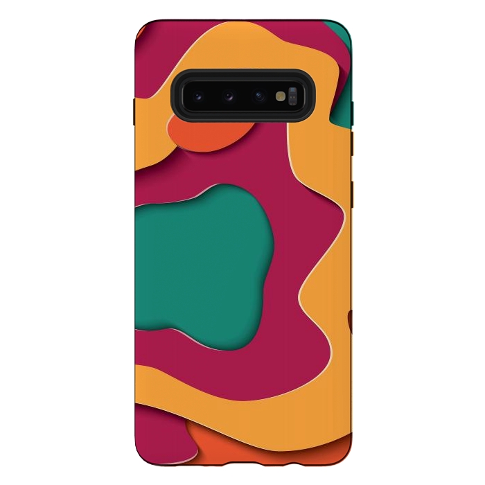 Galaxy S10 plus StrongFit Paper Cutout 023 by Jelena Obradovic