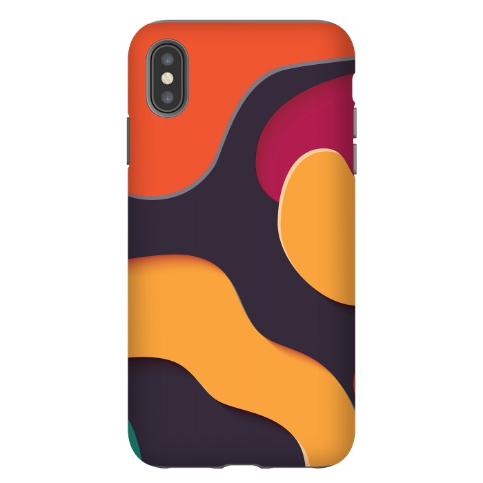 iPhone Xs Max StrongFit Paper Cutout 025 by Jelena Obradovic