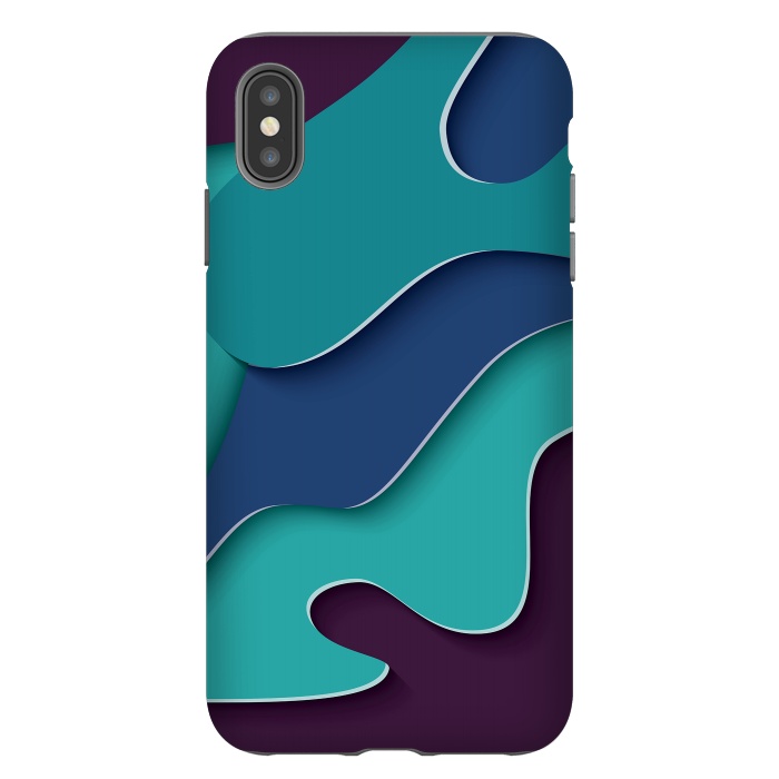 iPhone Xs Max StrongFit Paper Cutout 028 by Jelena Obradovic