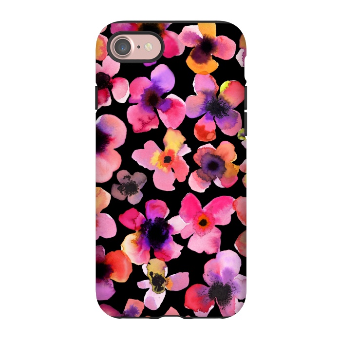 iPhone 7 StrongFit Happy Sweet Flowers by Ninola Design