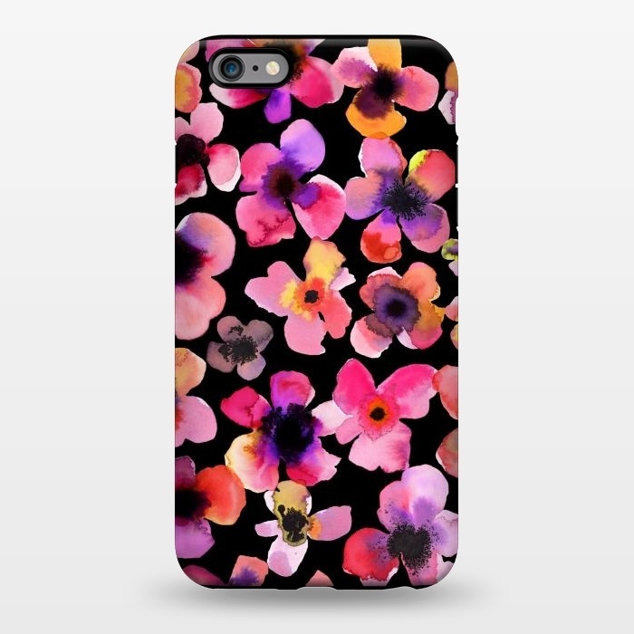 iPhone 6/6s plus StrongFit Happy Sweet Flowers by Ninola Design