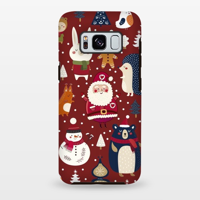 Galaxy S8 plus StrongFit Christmas Characters by ArtsCase