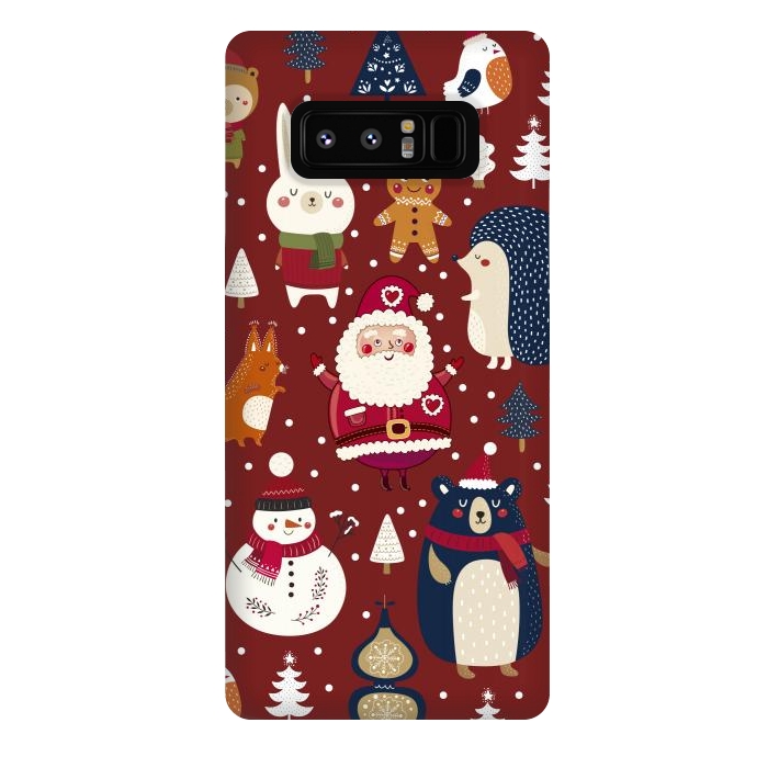 Galaxy Note 8 StrongFit Christmas Characters by ArtsCase