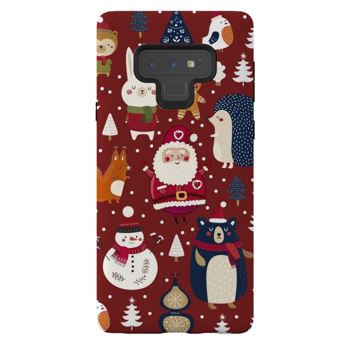 Galaxy Note 9 StrongFit Christmas Characters by ArtsCase