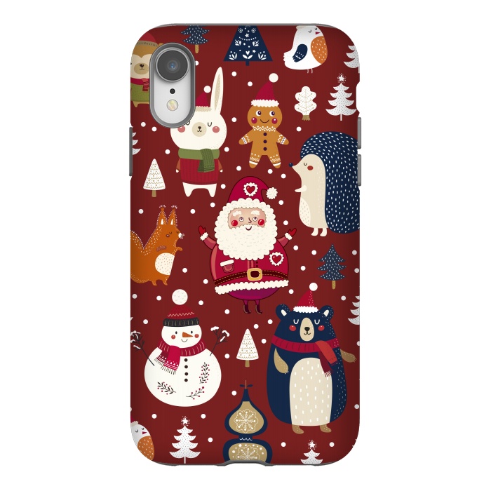 iPhone Xr StrongFit Christmas Characters by ArtsCase