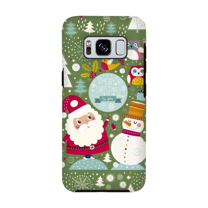 Galaxy S8 StrongFit Wonderful Christmas by ArtsCase