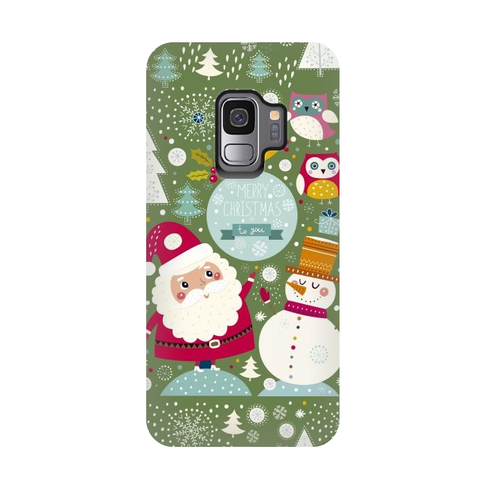Galaxy S9 StrongFit Wonderful Christmas by ArtsCase