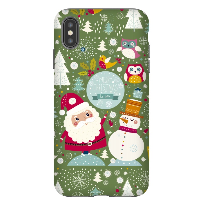 iPhone Xs Max StrongFit Wonderful Christmas by ArtsCase