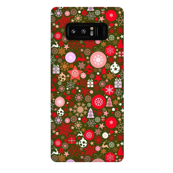 Galaxy Note 8 StrongFit Christmas Decorative Backdrops by ArtsCase