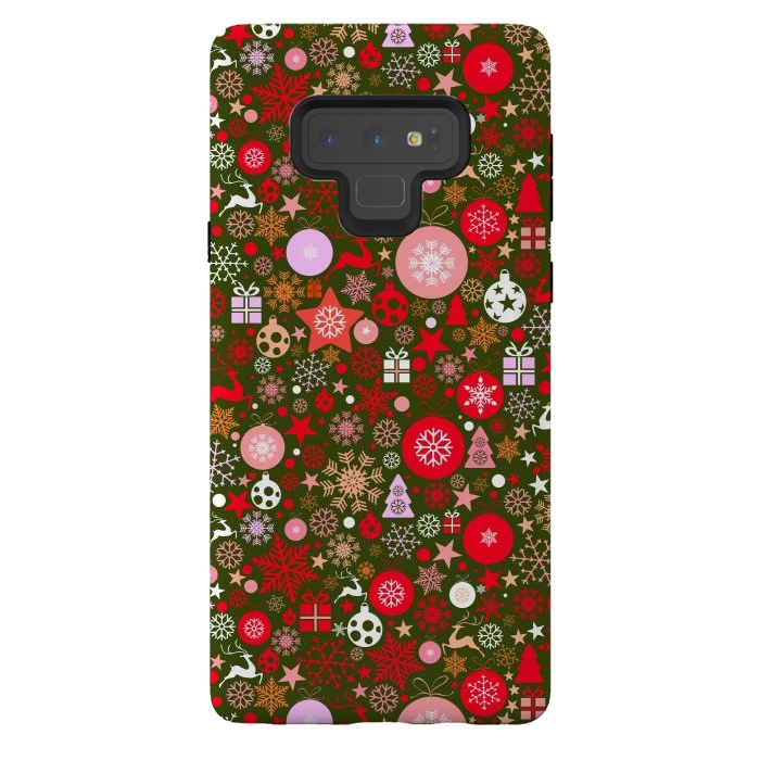 Galaxy Note 9 StrongFit Christmas Decorative Backdrops by ArtsCase