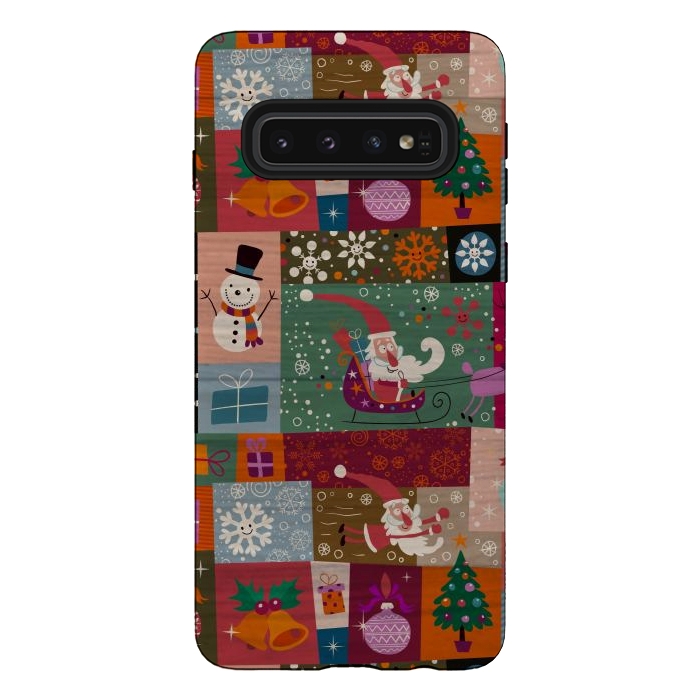 Galaxy S10 StrongFit Country Style For Christmas by ArtsCase