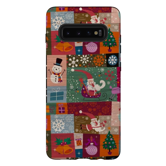 Galaxy S10 plus StrongFit Country Style For Christmas by ArtsCase