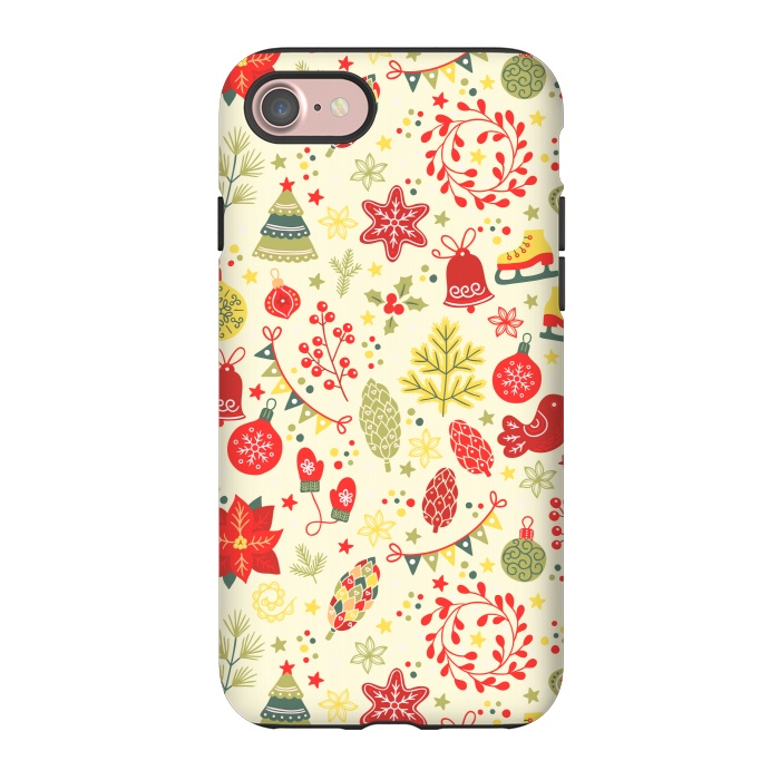 iPhone 7 StrongFit Beautiful bells for christmas by ArtsCase