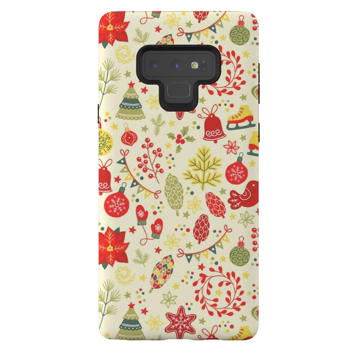 Galaxy Note 9 StrongFit Beautiful bells for christmas by ArtsCase