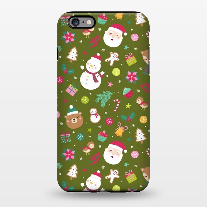 iPhone 6/6s plus StrongFit Snowflakes and St. Nicholas by ArtsCase