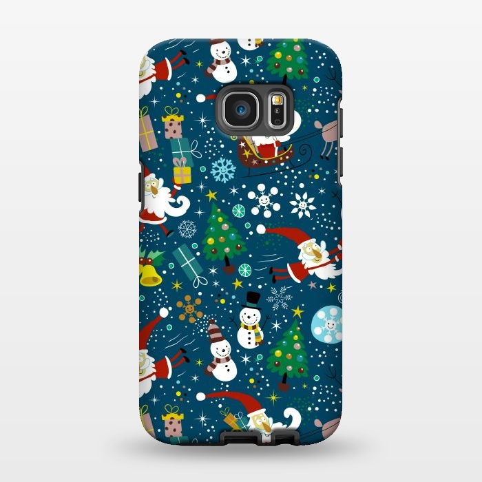 Galaxy S7 EDGE StrongFit Christmas Eve by ArtsCase