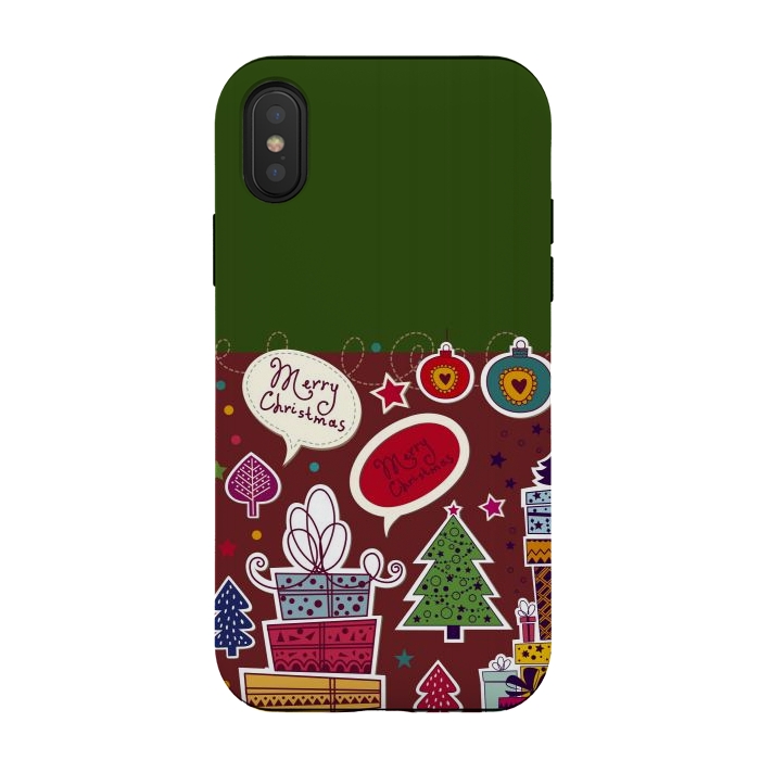 iPhone Xs / X StrongFit Funny gifts at christmas by ArtsCase