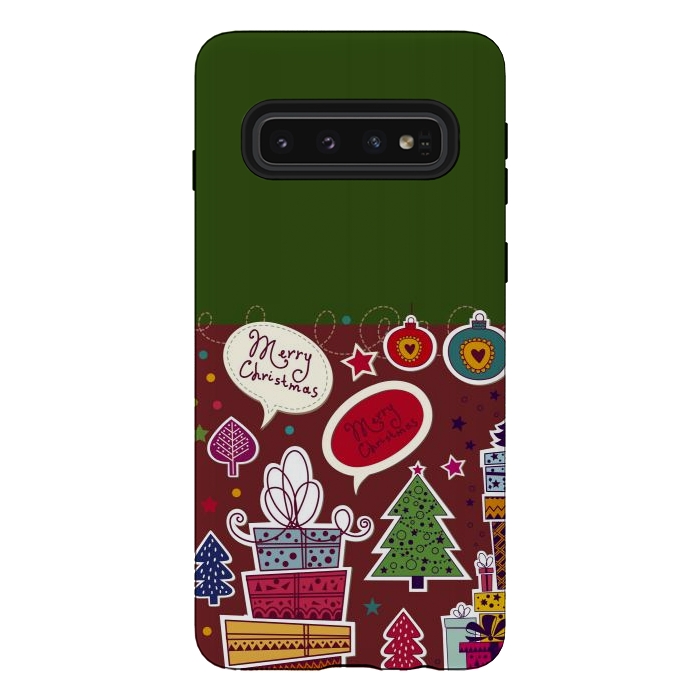 Galaxy S10 StrongFit Funny gifts at christmas by ArtsCase