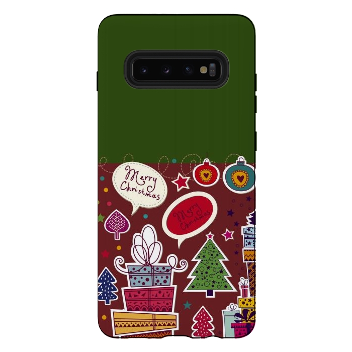 Galaxy S10 plus StrongFit Funny gifts at christmas by ArtsCase