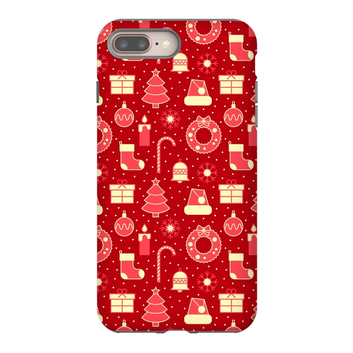 iPhone 7 plus StrongFit Favorite Red At Christmas by ArtsCase